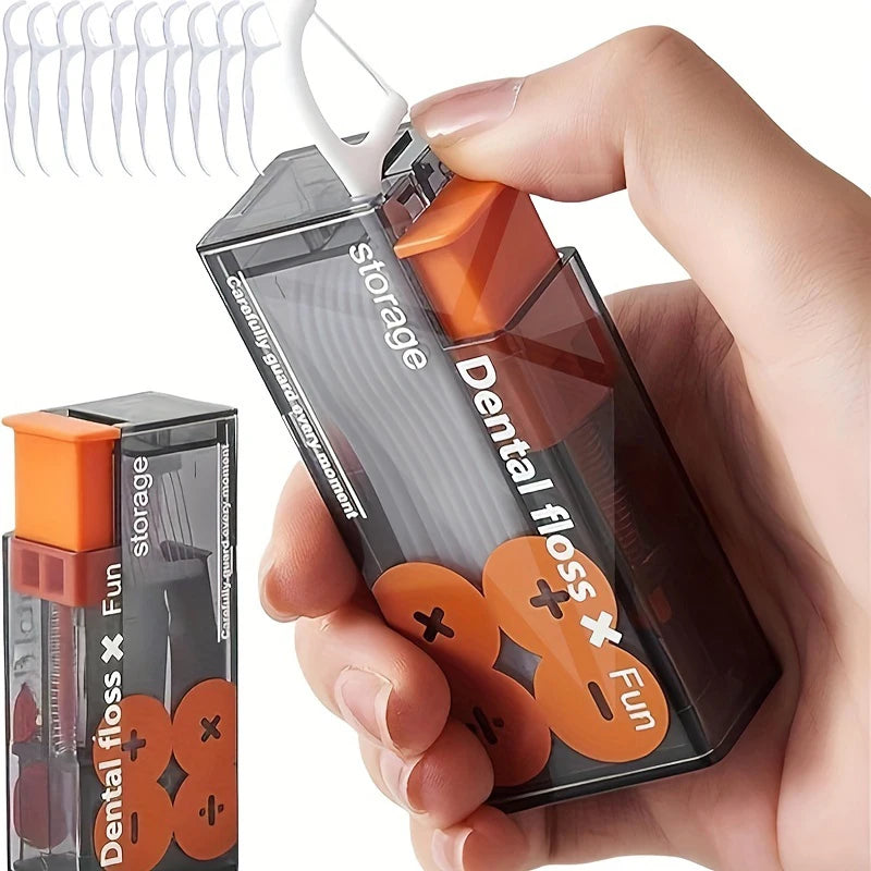 Portable Floss Dispenser Includes 10Pcs Floss Automatic Ejectable AliExpress