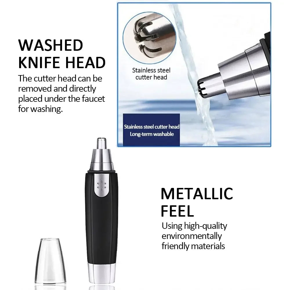 Electric Nose Hair Trimmer Implement Shaver Clipper Men Women Ear Neck AliExpress