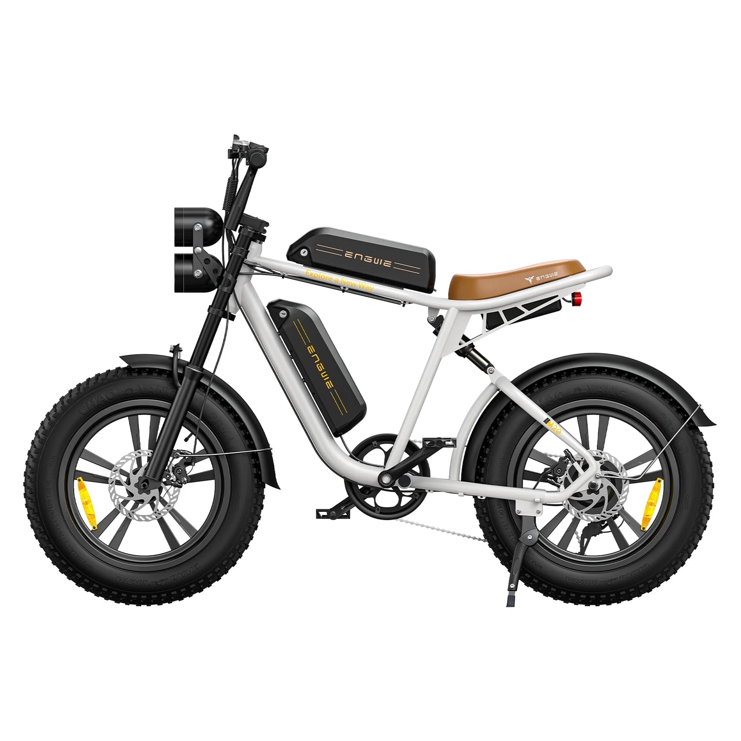 ENGWE 750W Electric Bike, Dual 48V 13Ah Batteries , 28MPH Speed, 150 KM Max Range, Shimano 7 Gears, Ideal for All Terrains