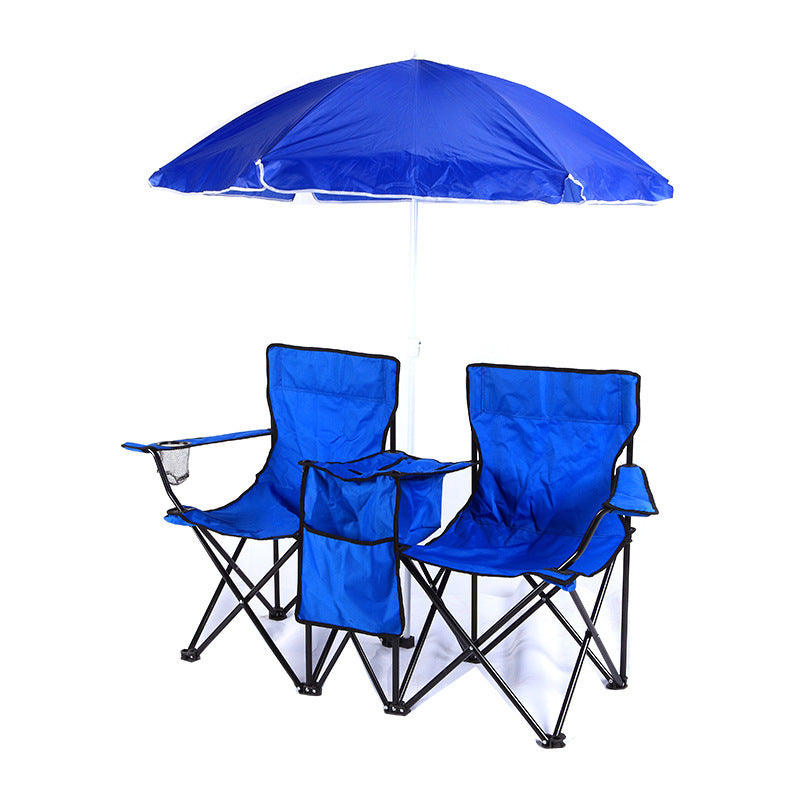 Outdoor Double Portable Camping Folding Chair CJ