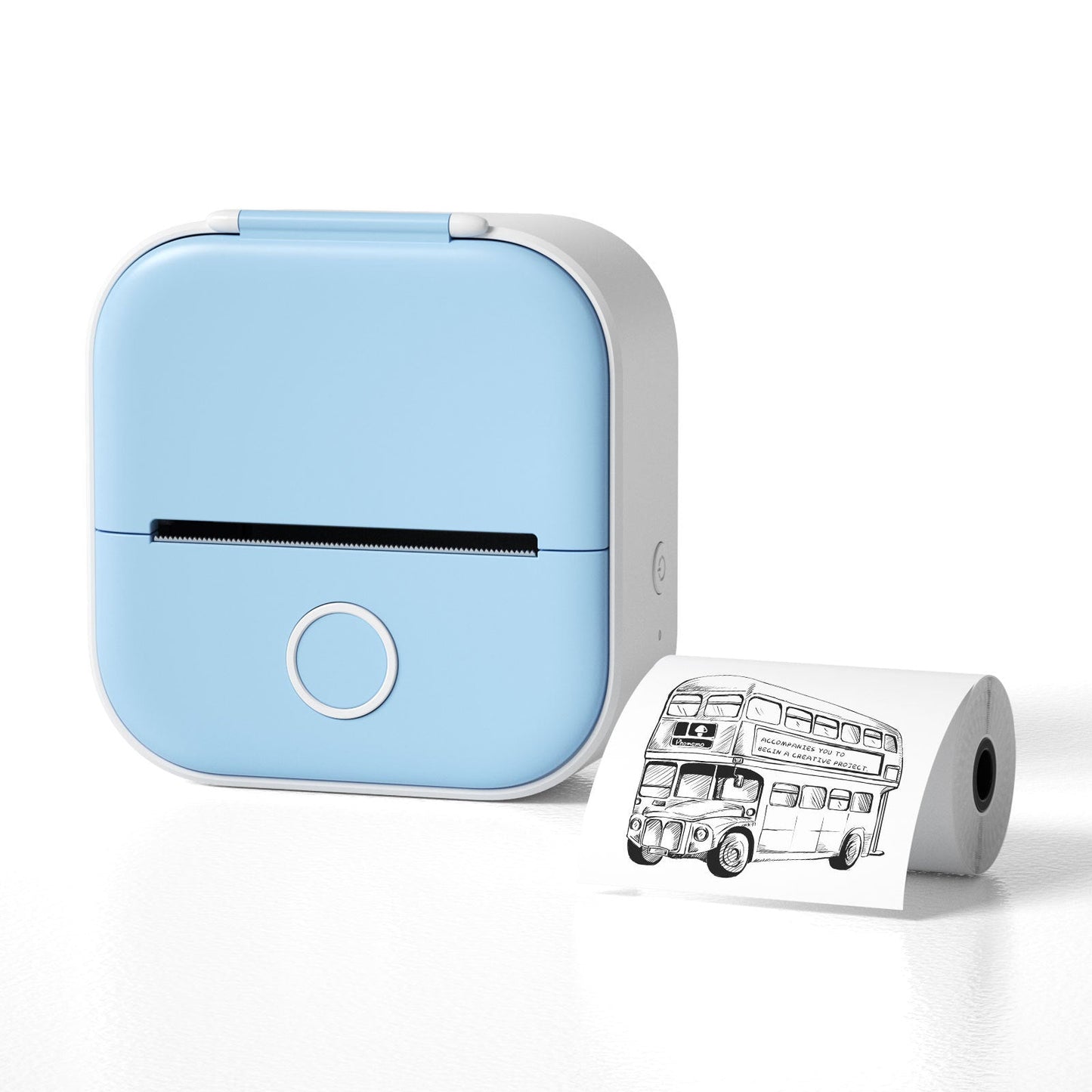 Portable Mini Thermal Label Printer: Home Photo Printer and Student Study Aid with Bluetooth Compatibility – Ideal for Price Tags and Error Correction A&S Collection