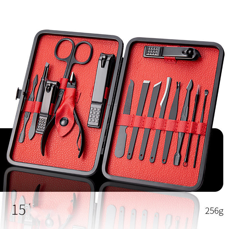 Professional Scissors Nail Clippers Set Ear Spoon Dead Skin Pliers Nail Cutting Pliers Pedicure Knife Nail Groove Trimmers A&S Collection