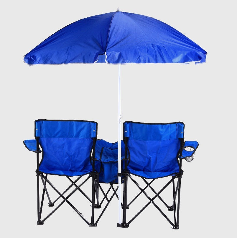 Outdoor Double Portable Camping Folding Chair CJ