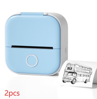 Portable Mini Thermal Label Printer: Home Photo Printer and Student Study Aid with Bluetooth Compatibility – Ideal for Price Tags and Error Correction A&S Collection