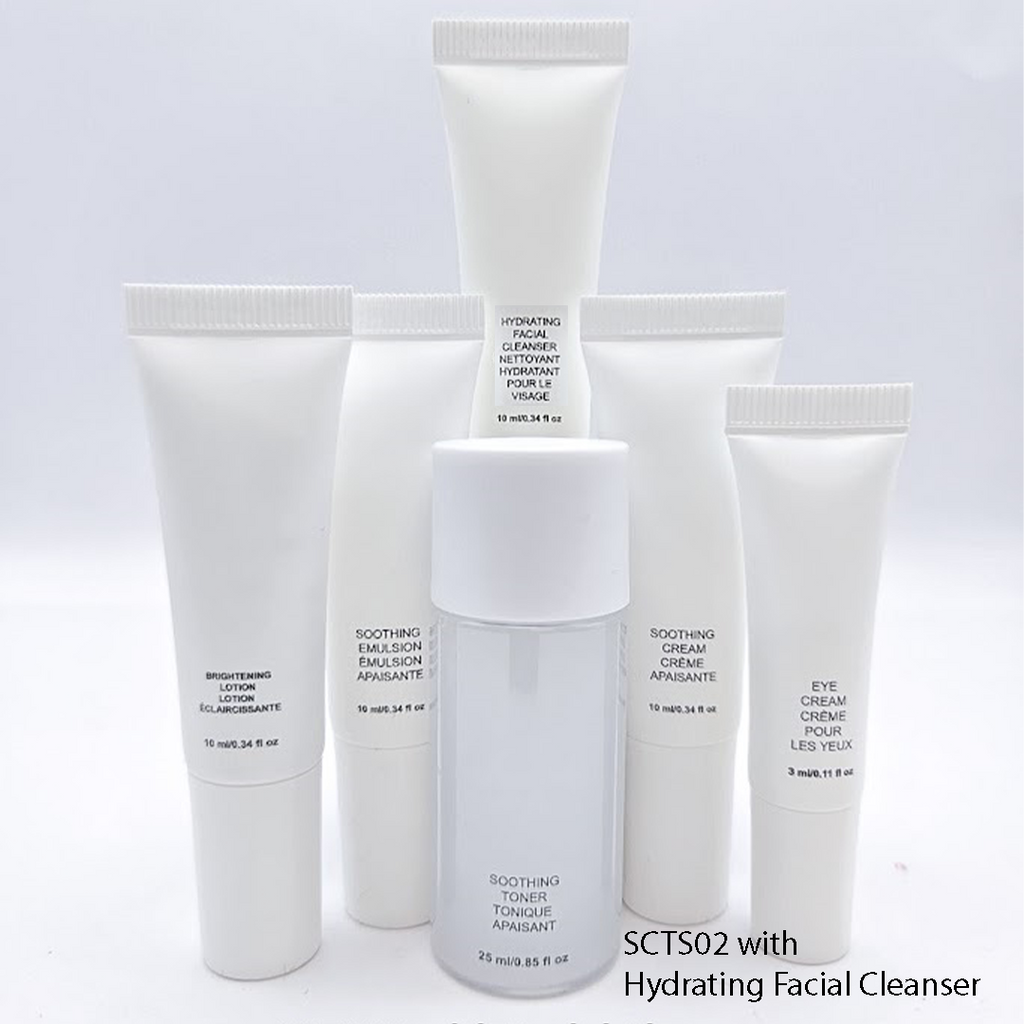 Skincare Travel Set (with Hydrating Facial Cleanser) Jubilee Beauty