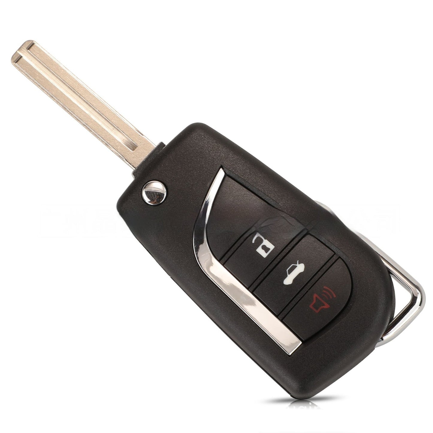 Folding Key Shell Camry Reeling Ruizhi Highlander Remote Control Key Shell 4 Keys A&S Collection
