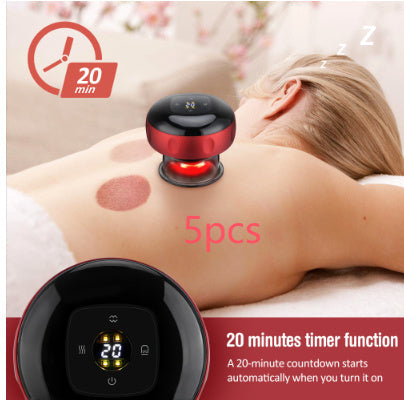 Electric Vacuum Cupping Massage Body Cups Anti-Cellulite Therapy Massager For Body Electric Guasha Scraping Fat Burning Slimming A&S Collection