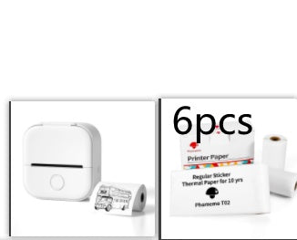 Portable Mini Thermal Label Printer: Home Photo Printer and Student Study Aid with Bluetooth Compatibility – Ideal for Price Tags and Error Correction A&S Collection