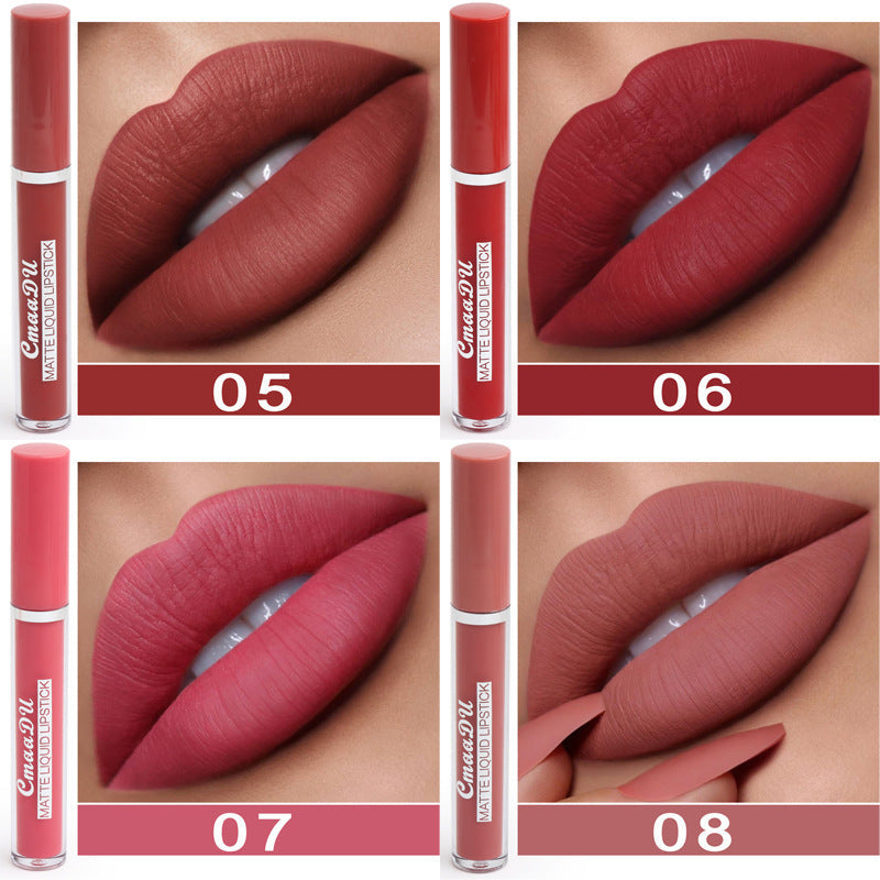 Women's Non-stick Cup Waterproof Matte Lipstick A&S Collection