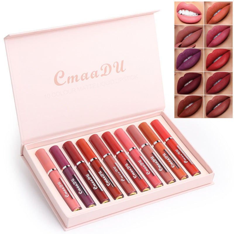 Women's Non-stick Cup Waterproof Matte Lipstick A&S Collection
