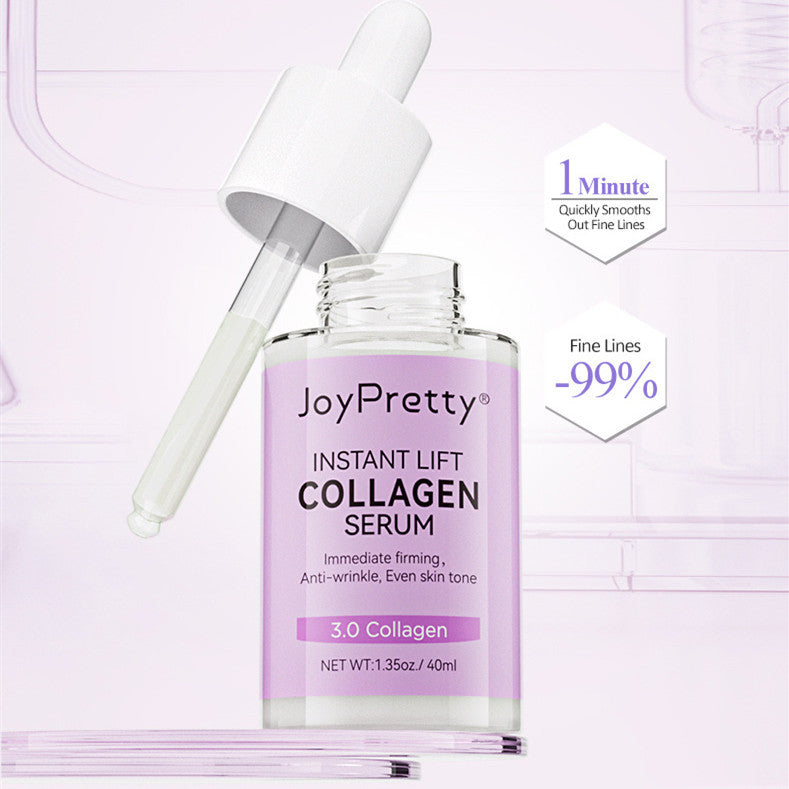 Collagen Serum Moisturizing Hydration Absorption Light Lines.
