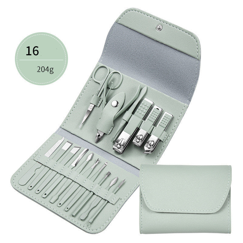 Professional Scissors Nail Clippers Set Ear Spoon Dead Skin Pliers Nail Cutting Pliers Pedicure Knife Nail Groove Trimmers A&S Collection
