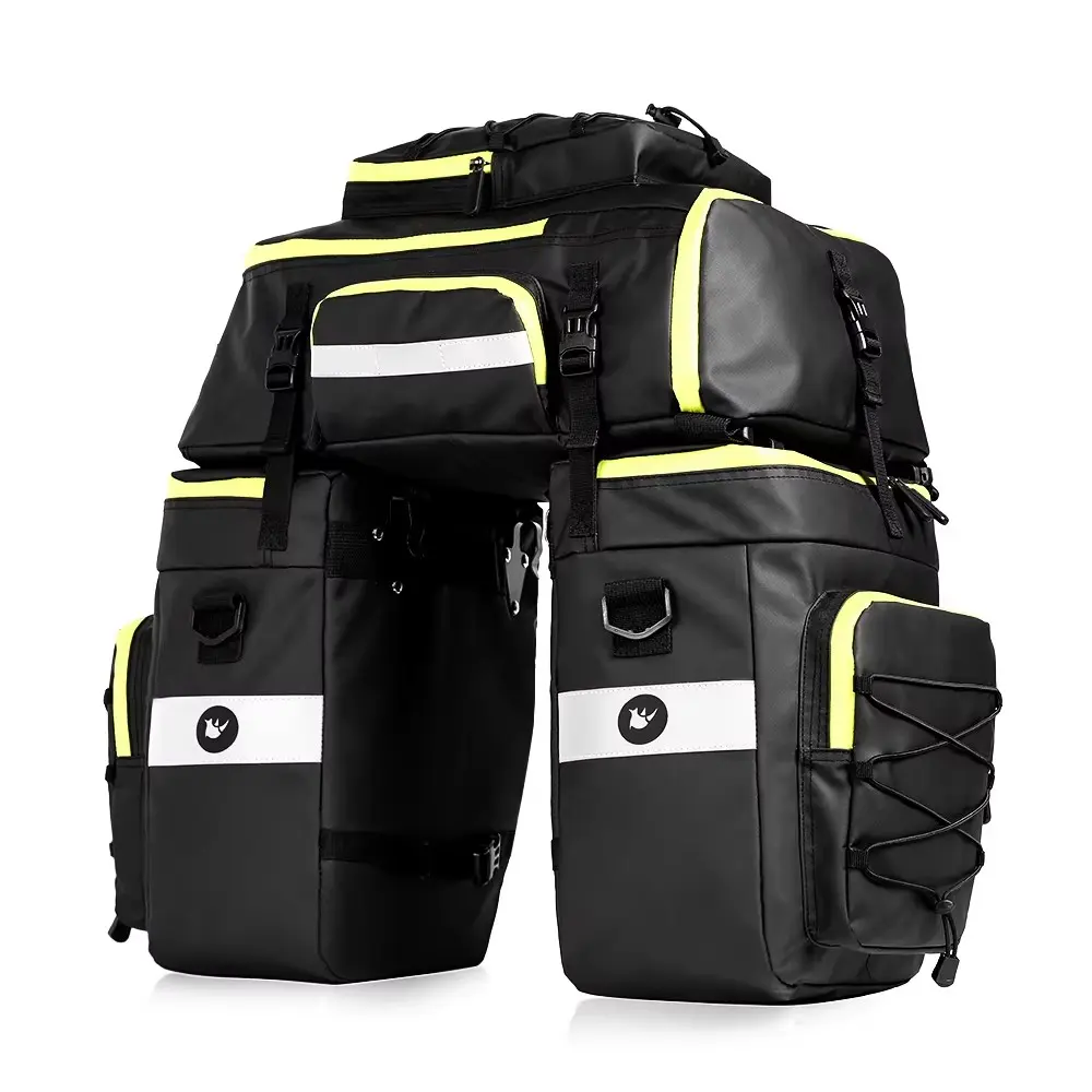 Rhinowalk 3 in 1 Motorbike Pannier Bag 65L Motorcycle Waterproof Side Tail Saddle Bag Hot Selling A&S Collection