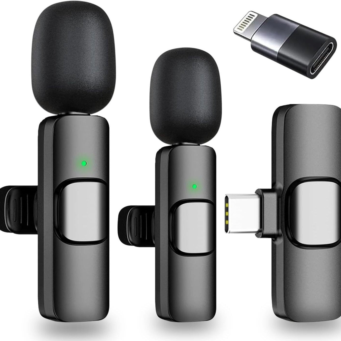 K1K9 Wireless Collar Clip Microphone - Sleek Design with Clear, Professional Audio CJ