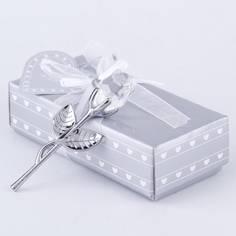 Mother's Day Creative Gift Crystal Rose Crafts Ornaments A&S Collection