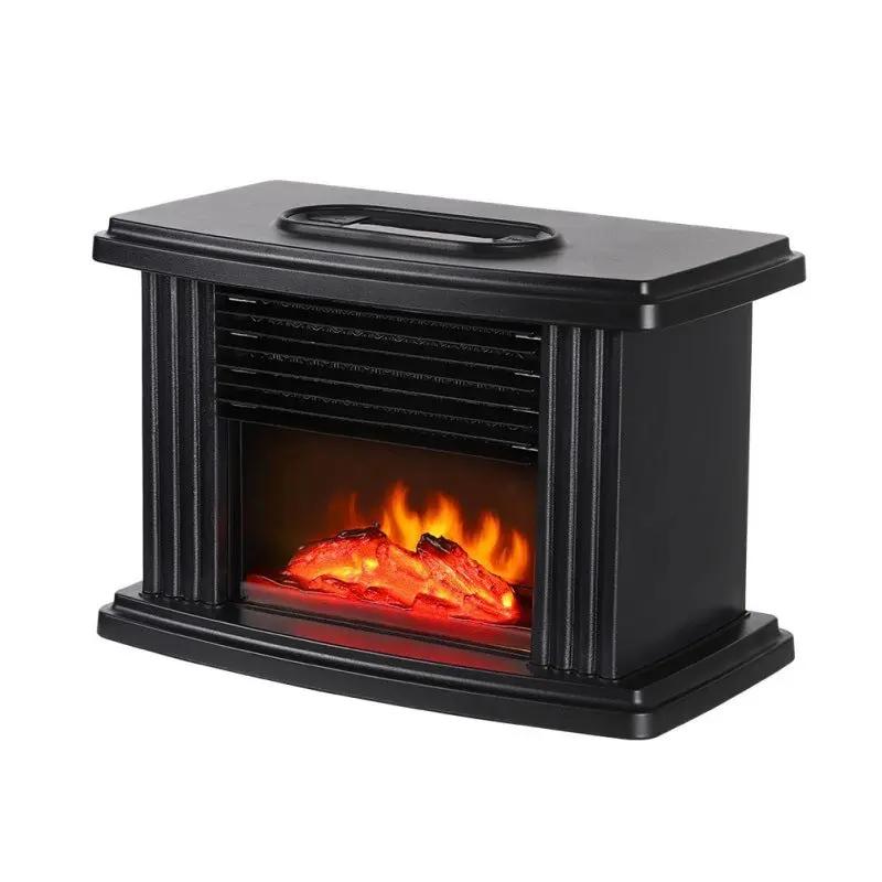 Realistic flame electric fireplace heater for cozy, stylish warmth. A&S Collection