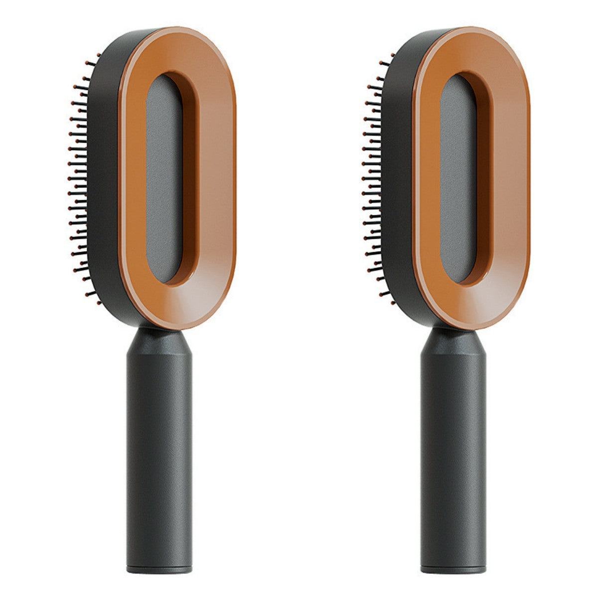 Self Cleaning Hair Brush For Women One-key Cleaning Hair Loss Airbag Massage Scalp Comb Anti-Static Hairbrush CJ