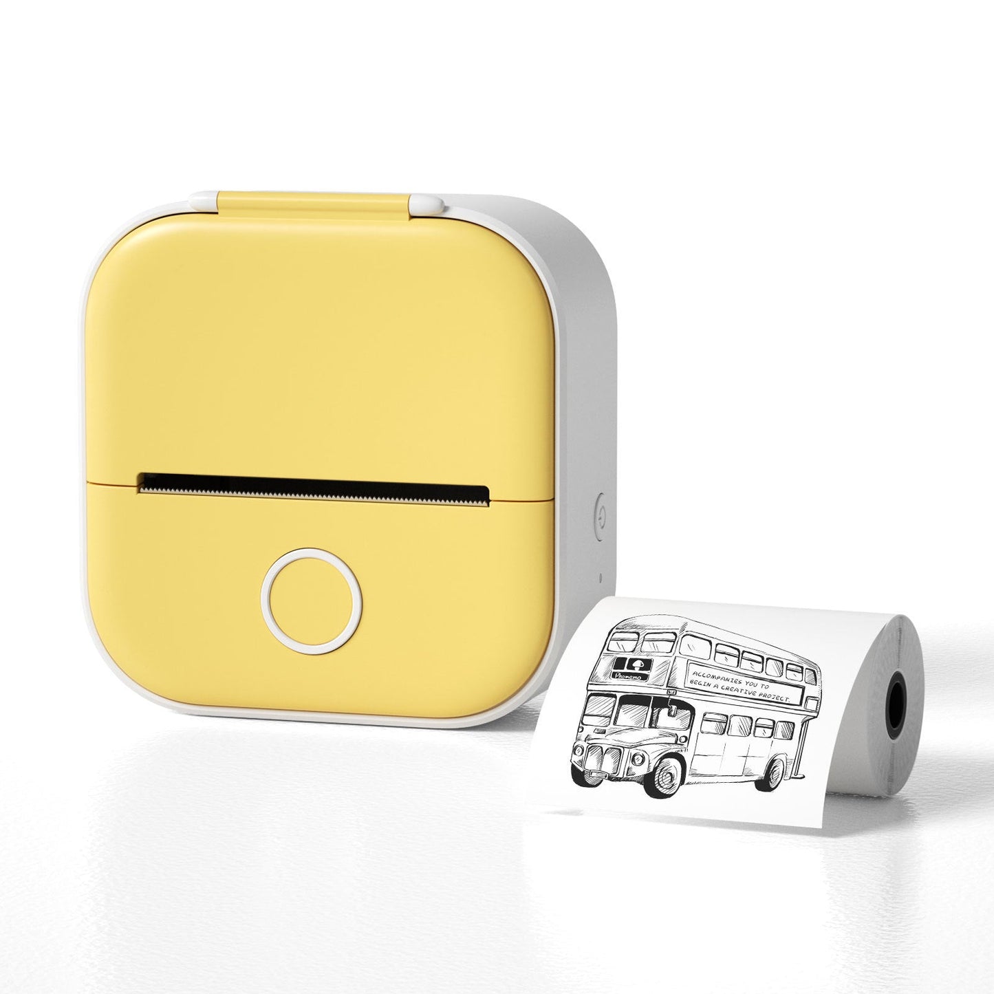 Portable Mini Thermal Label Printer: Home Photo Printer and Student Study Aid with Bluetooth Compatibility – Ideal for Price Tags and Error Correction A&S Collection