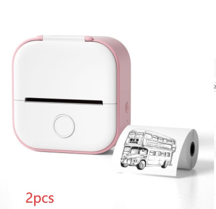 Portable Mini Thermal Label Printer: Home Photo Printer and Student Study Aid with Bluetooth Compatibility – Ideal for Price Tags and Error Correction A&S Collection