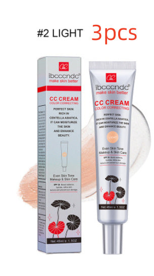 Moisturizing Correcting CC Cream Waterproof Anti-sweat Makeup Before Concealer Lasting Women Makeup Protect Skin Erborian Make A&S Collection