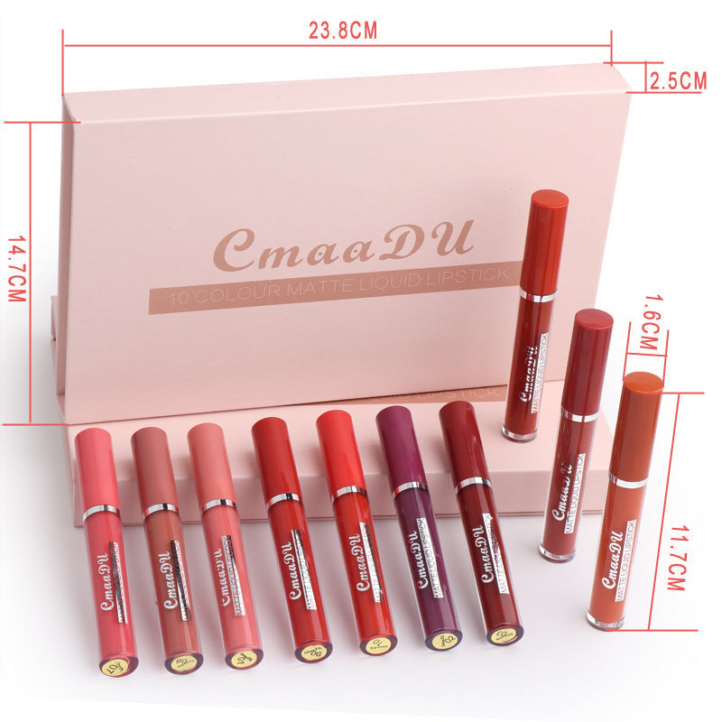 Women's Non-stick Cup Waterproof Matte Lipstick A&S Collection