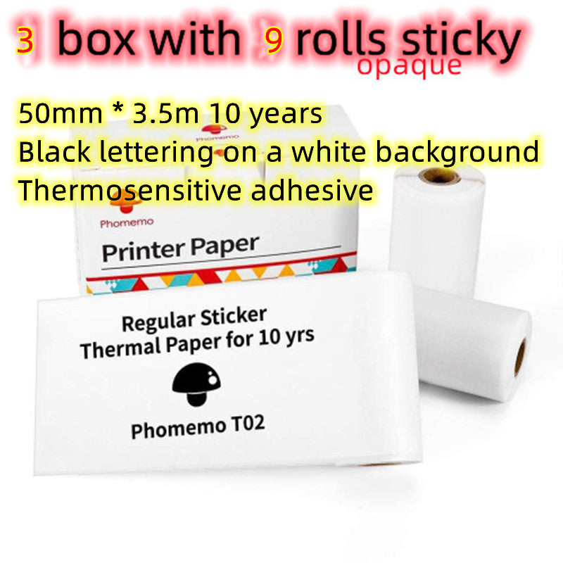 Portable Mini Thermal Label Printer: Home Photo Printer and Student Study Aid with Bluetooth Compatibility – Ideal for Price Tags and Error Correction A&S Collection