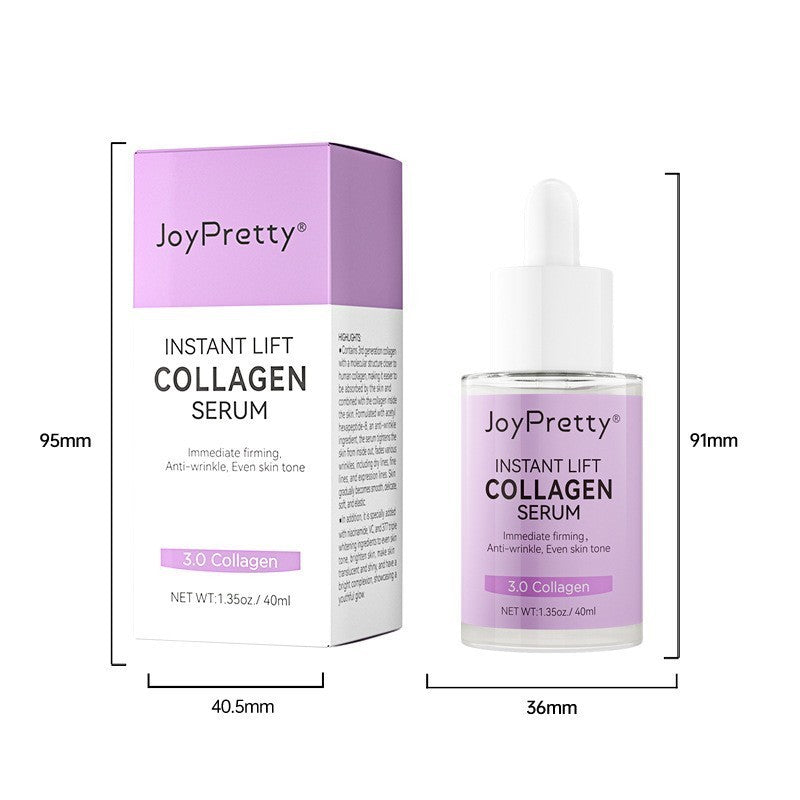 Collagen Serum Moisturizing Hydration Absorption Light Lines.