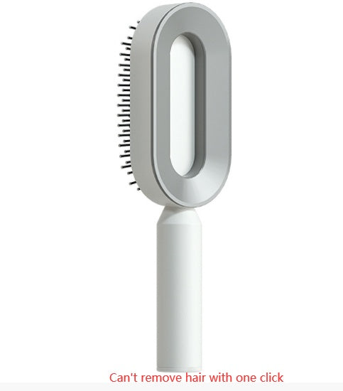 Self Cleaning Hair Brush For Women One-key Cleaning Hair Loss Airbag Massage Scalp Comb Anti-Static Hairbrush CJ