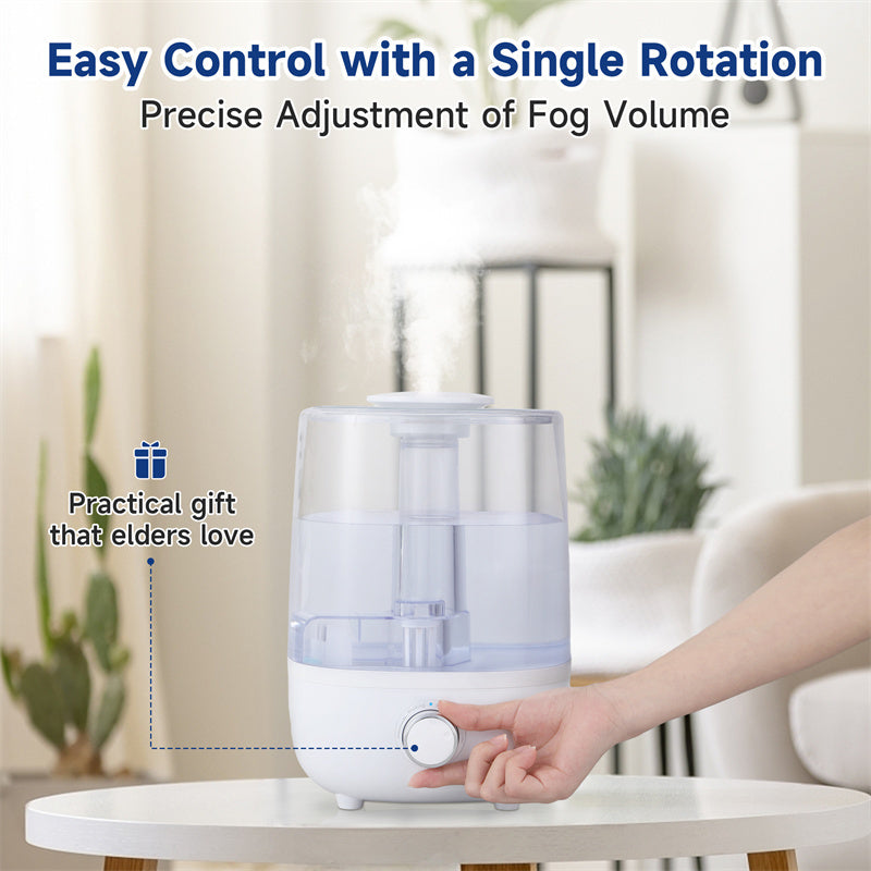 Low Water Level Protection Without Bisphenol A 4L Mechanical Humidifier A&S Collection