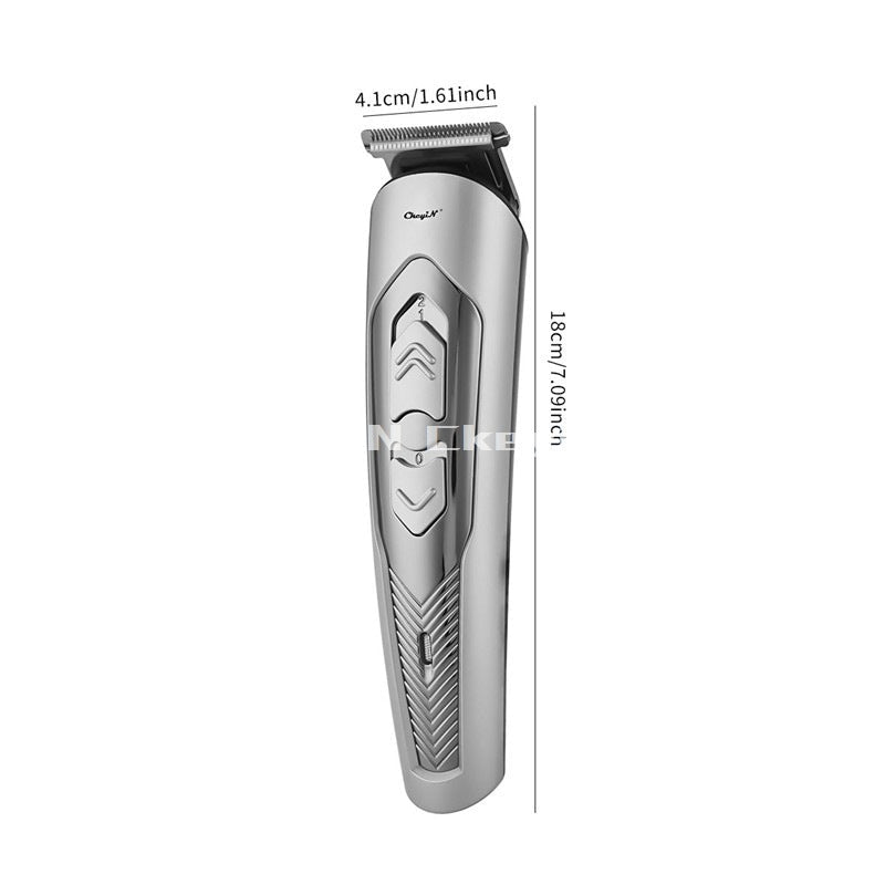 A set of hair clippers and trimmers ready for a stylish haircut at home, making grooming easy and fun!