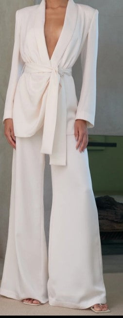 Sophisticated elegant pants and suits for a timeless luxury wardrobe.