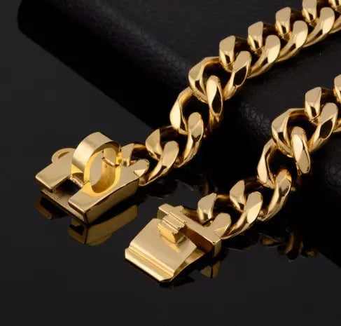 Pet Supplies - stainless steel dog chain A&S Collection