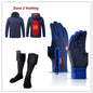 Winter Gloves Touch Screen Riding Motorcycle Sliding Waterproof Sports Gloves With Fleece A&S Collection