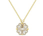 To My Daughter Four Leaf Clover Necklace A&S Collection
