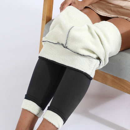 Winter Leggings Warm Thick High Stretch Lamb Cashmere Leggins Skinny Fitness Woman Pants A&S Collection