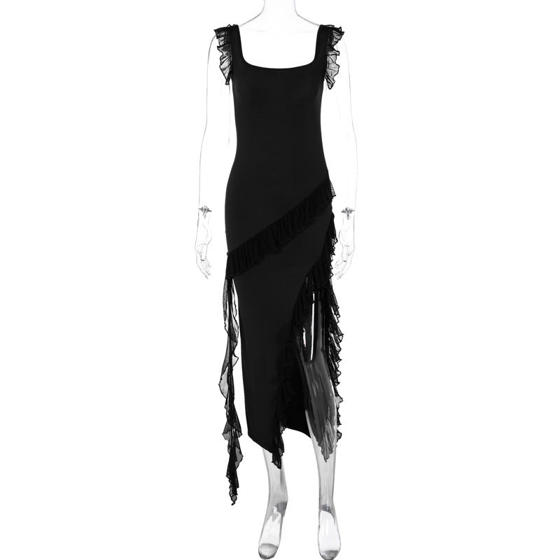 Stylish Stringy Selvedge Summer Dress - Perfect for Elegant and Trendy Looks! CJ