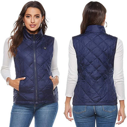 Autumn and winter ladies heating clothing art heating vest warm clothing USB charging electric vest coat A&S Collection