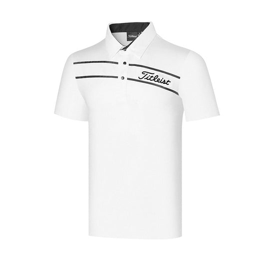 Golf clothing Men's short sleeve T-shirt Summer sports POLO shirt quick dry Breathable outdoor jersey top A&S Collection