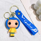 New Mother Ghost keychain necklace Caroline cartoon character keychain cartoon creative pendant A&S Collection