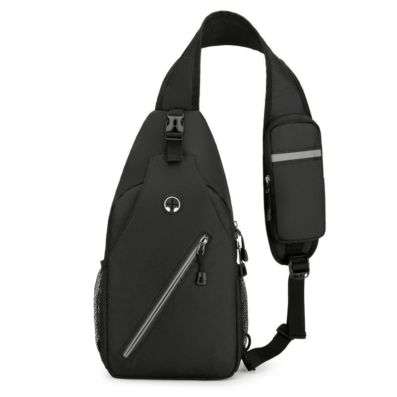 New Multifunctional Men's Shoulder Crossbody Bag Male Hard-Wearing Canvas Shoulder Messenger Bags Chest Bag CJ