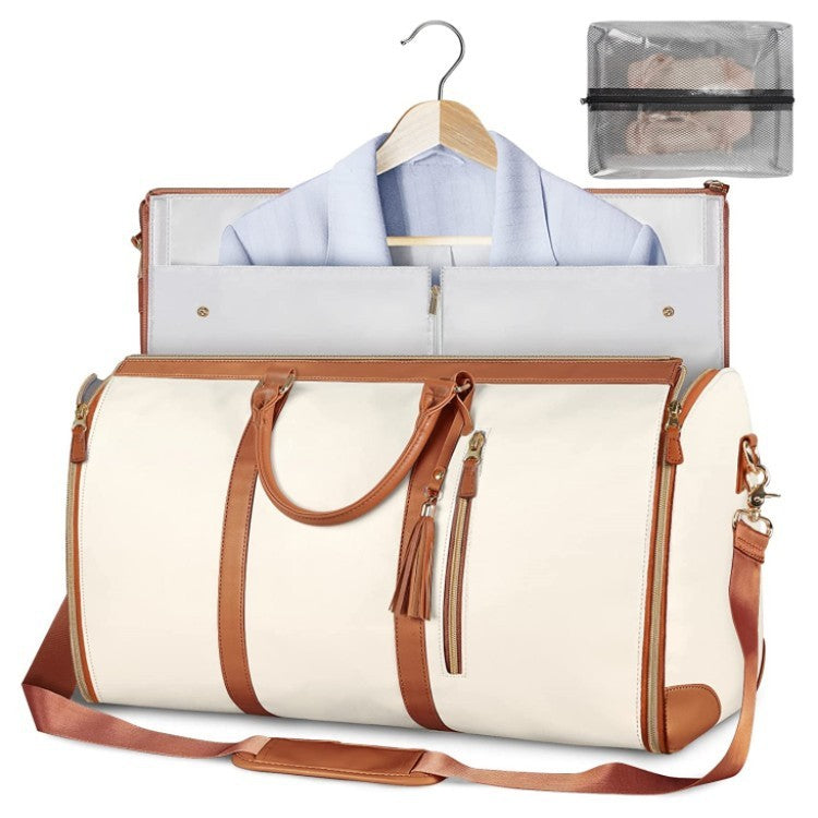 Large Capacity Travel Duffle Bag Women's Handbag Folding Suit Bag Waterproof Clothes Totes A&S Collection