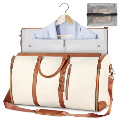 Large Capacity Travel Duffle Bag Women's Handbag Folding Suit Bag Waterproof Clothes Totes A&S Collection
