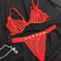 Custom Lingerie Set For Women Thong Panties Bra Set With Name Rhinestone Customized Thongs Personalized G-String Jewelry Gift CJ