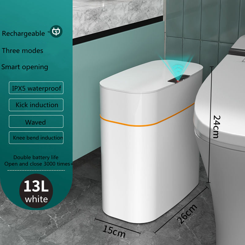 Smart Induction Trash Can". Both CJ