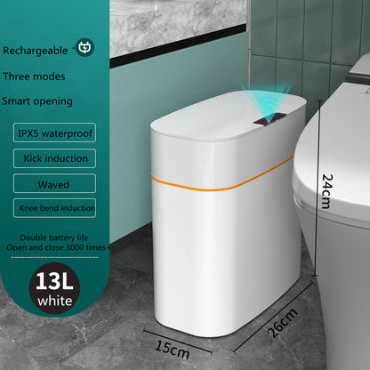 Smart Induction Trash Can". Both CJ