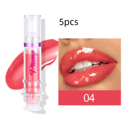 New Tube Lip Rich Lip Color Slightly Spicy Lip Honey Lip Glass Mirror Face Lip Mirror Liquid Lipstick A&S Collection