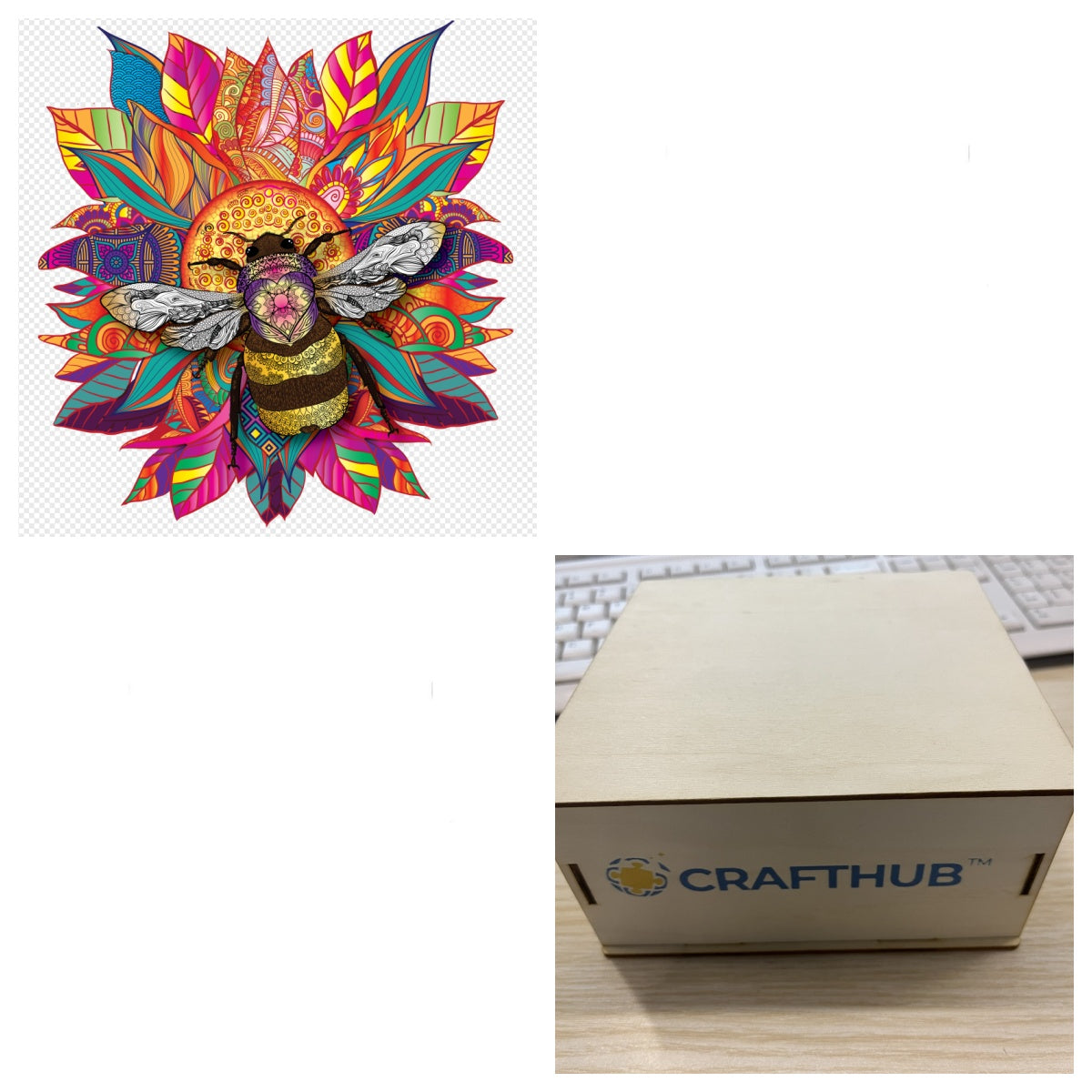 Animal Puzzle Craft Hub: A3 Size Creativity Kit for All Ages A&S Collection