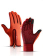 Winter Gloves Touch Screen Riding Motorcycle Sliding Waterproof Sports Gloves With Fleece A&S Collection