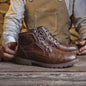 Retro British Style Leather Boots A&S Collection