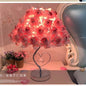 Creative Simple European Table Lamp Bedroom Bedside Rose A&S Collection